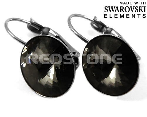 Náušnice Swarovski Elements RED8017